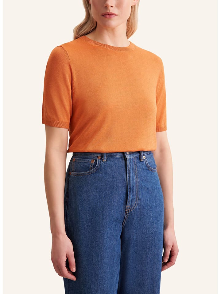 

Свитер оранжевого цвета Seidensticker