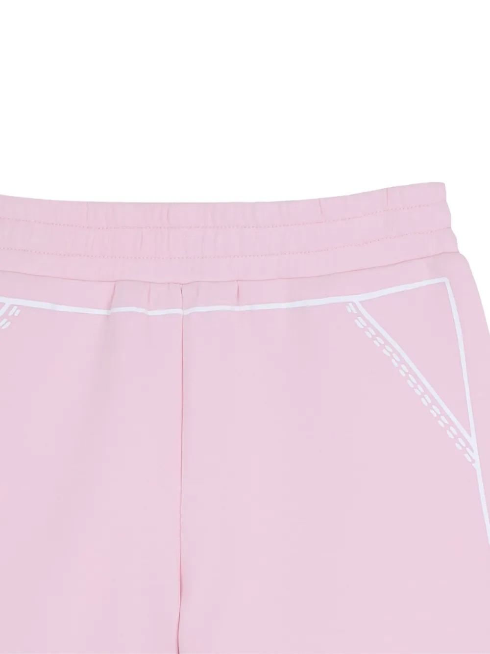 Шорты с цветочным принтом и карманами Marc Jacobs Kids, розовый — фото 3