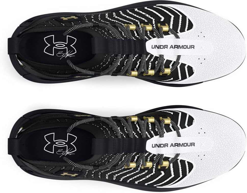 Under Armour Harper 9 Pro ST - Men's (Midnight Navy/White/Metallic Gold), Black | Black — фото 3