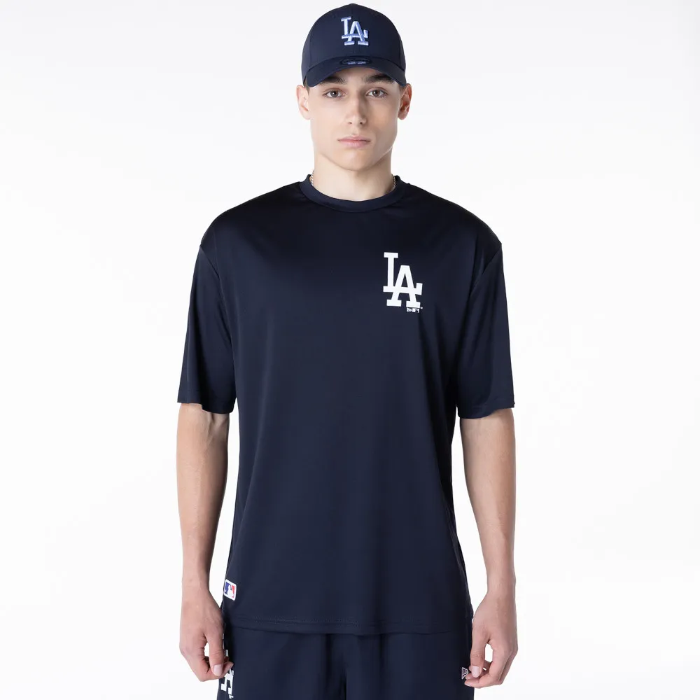 

Футболка с коротким рукавом New Era League Essentials La Dodgers, синий
