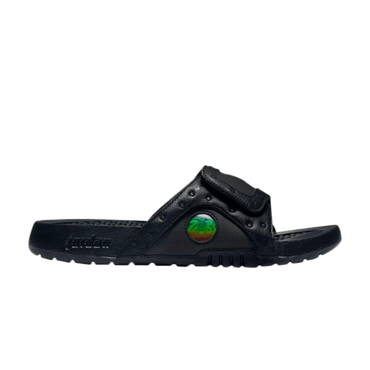 

Кроссовки Air Jordan Jordan Hydro 13 Slide GS 'Black Anthracite', черный
