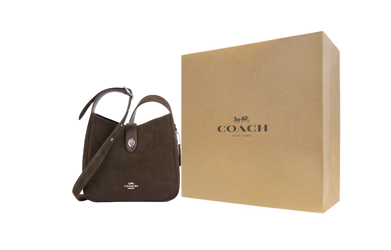 

COACH Сумка через плечо из кожи Хэдли