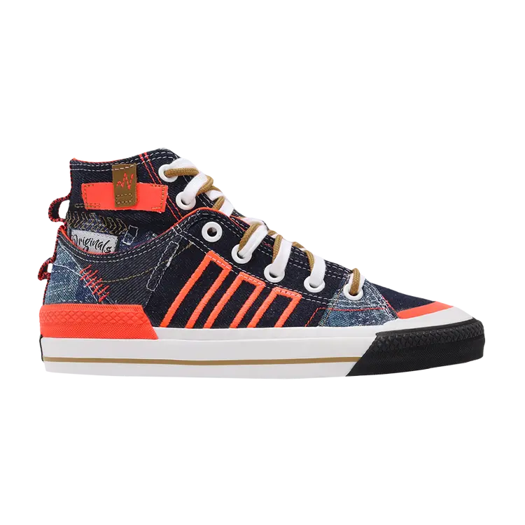 

Кроссовки Adidas Nizza Hi DL, синий