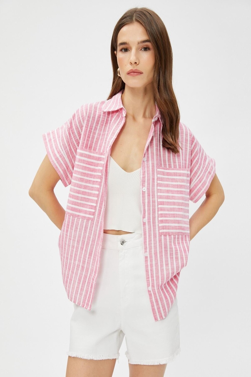 

Рубашка – красная – стандартного кроя Koton, красный