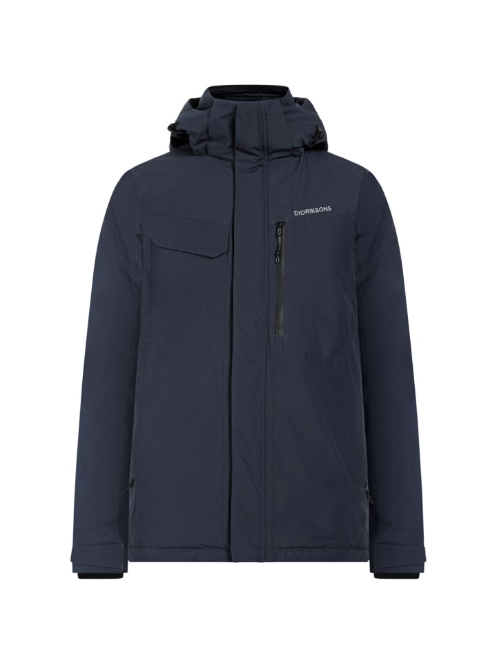 

Зимняя куртка Stefan темно-синего цвета Didriksons