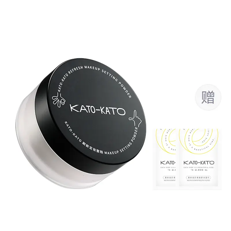 

Пудра для лица KATO Refresh Setting Loose Powder матирующая без следов Clear 20g KATO-KATO