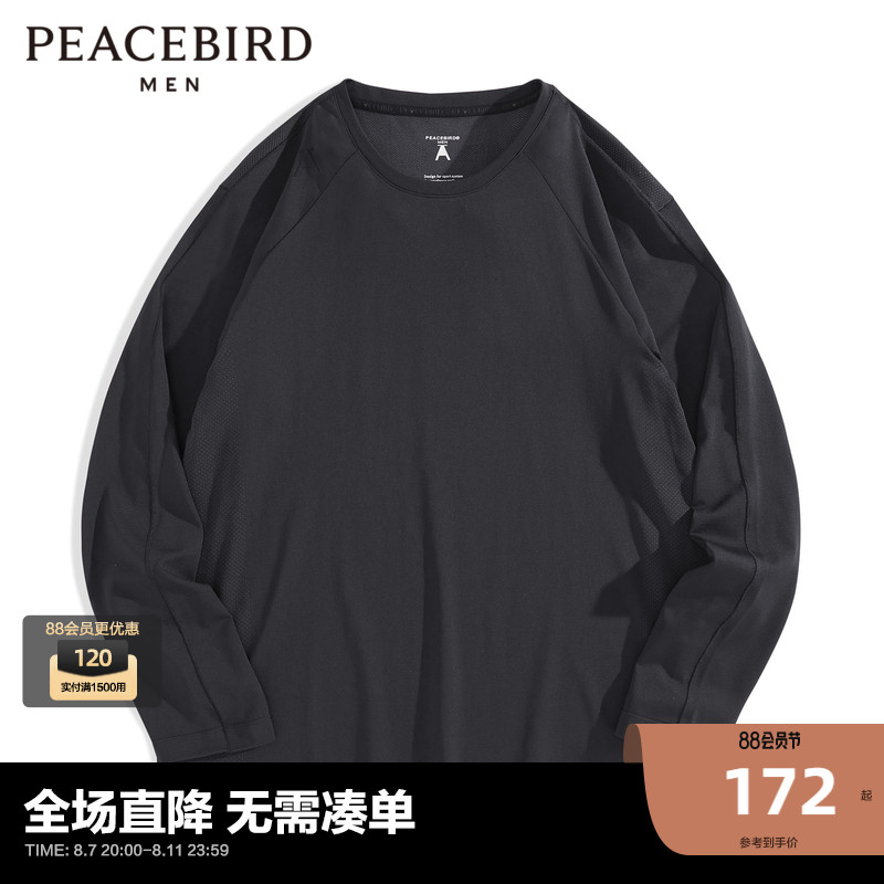 

Футболка Peacebird с длинным рукавом, черный