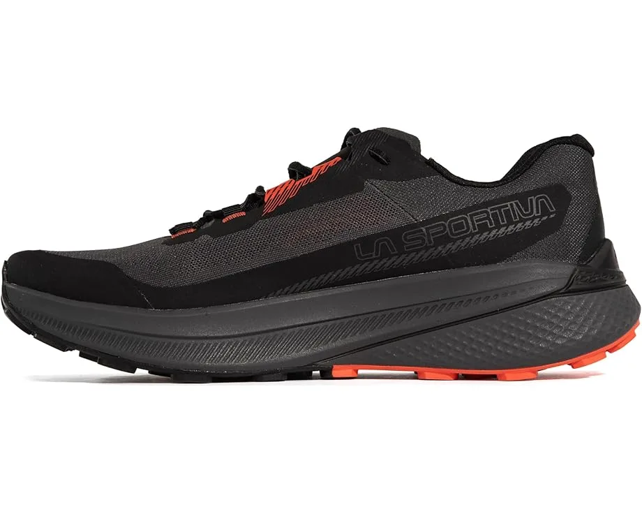 Кроссовки La Sportiva Prodigio, Carbon/Cherry Tomato — фото 4