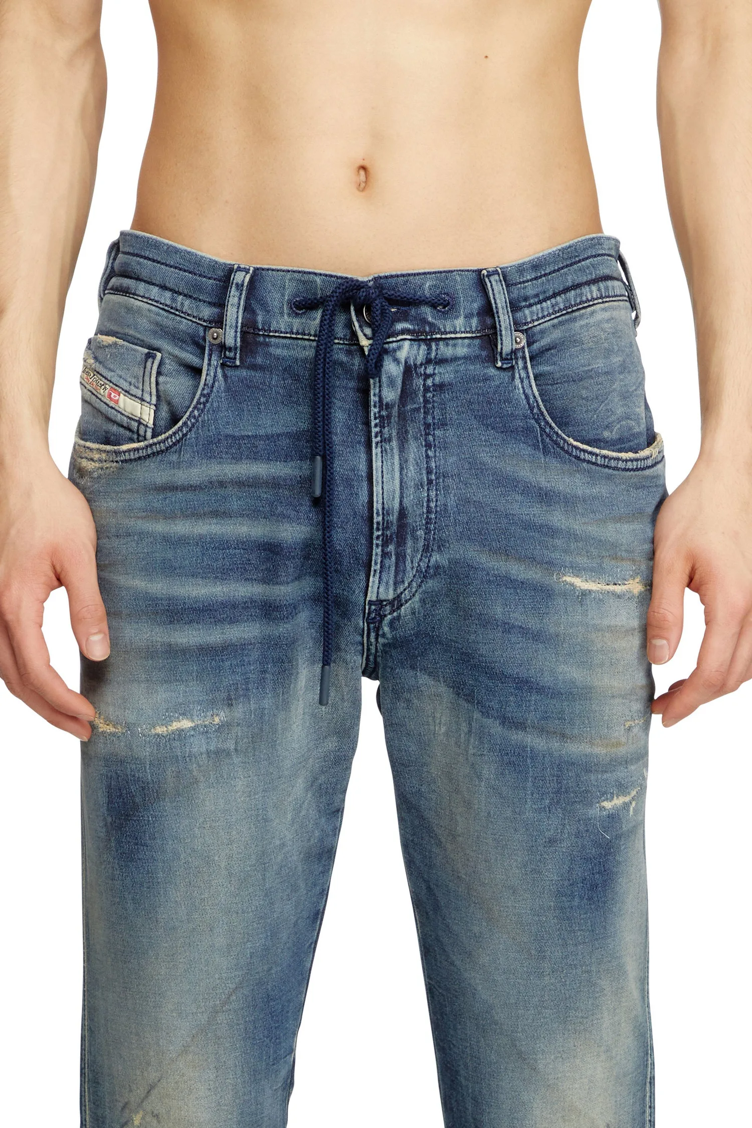 Мужские джинсовые джинсы Jog 2062 D-STRUKT-B JOGG Diesel, Indigo Blue — фото 3