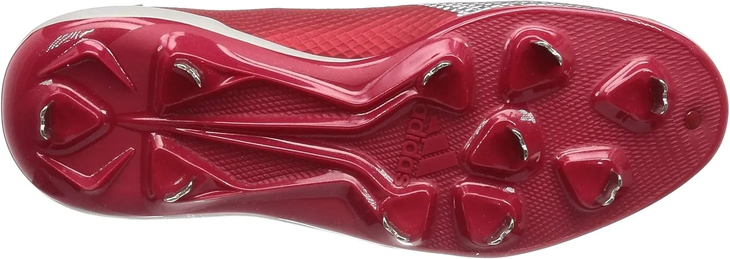 Бейсбольные кроссовки Adidas Adizero Stable Low HL, Power Red Silver — фото 4