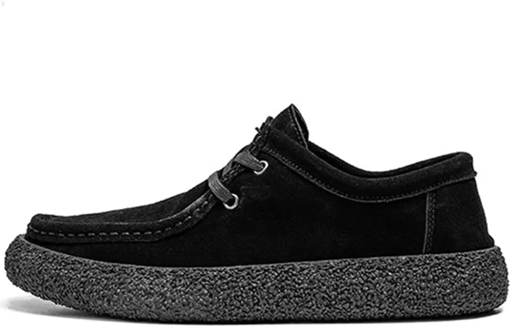 Мужские лоферы кожаные ретро, Black TvzsiY