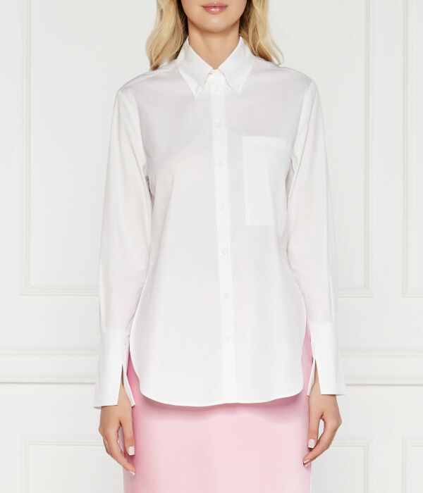 

Рубашка Regular fit Patrizia Pepe, белый