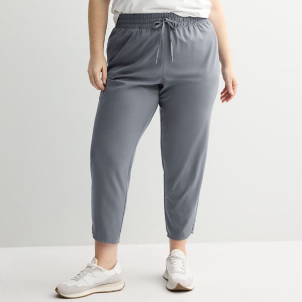 

Брюки с тюльпанообразным подолом больших размеров Tek Gear, цвет heritage gray