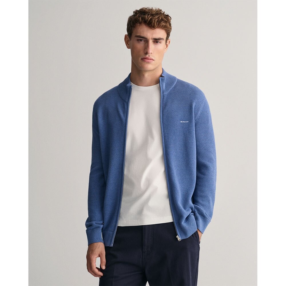 

Свитер Gant 8040524 Full Zip, синий