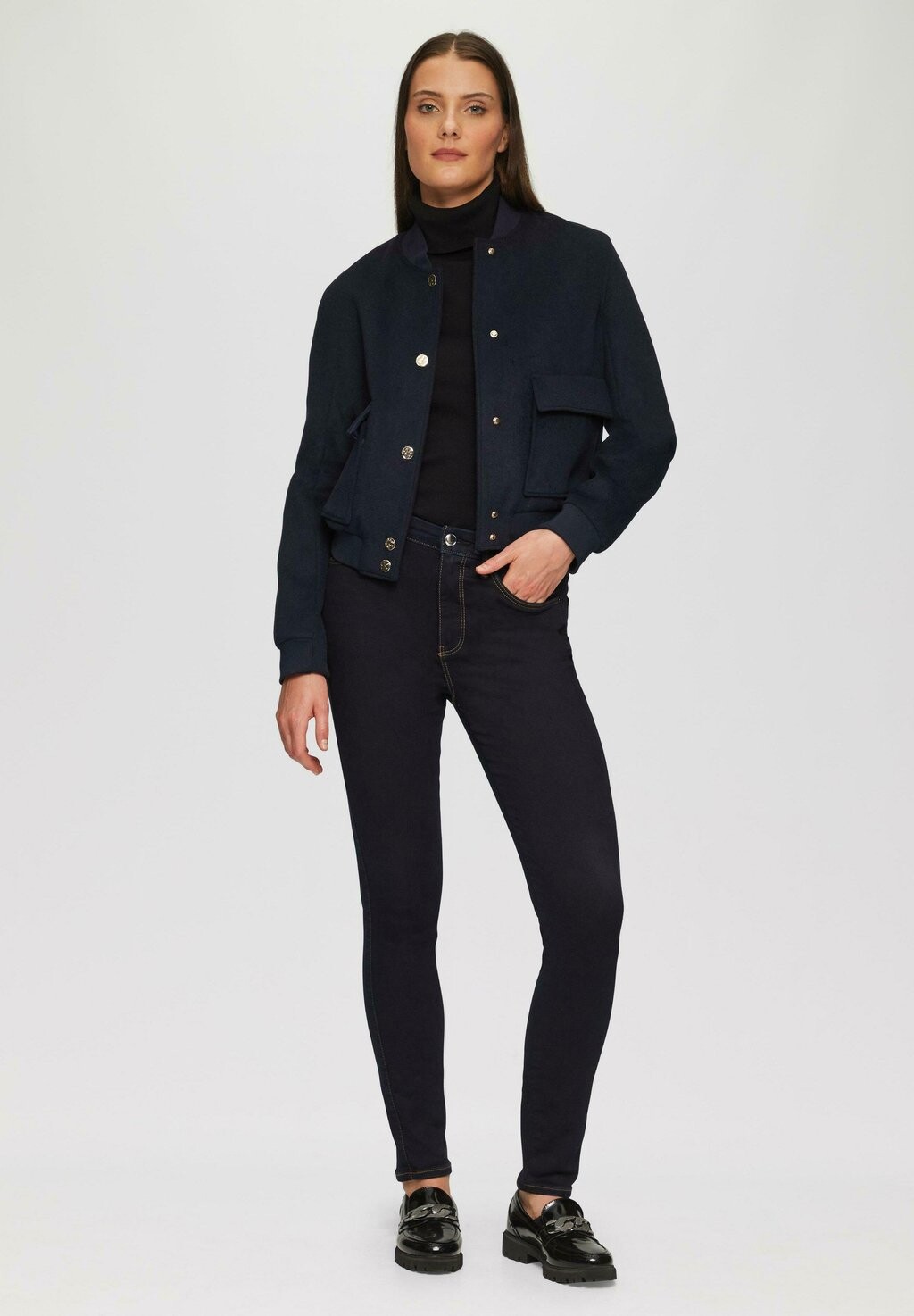 

Куртка-бомбер s.Oliver BLACK LABEL, черный