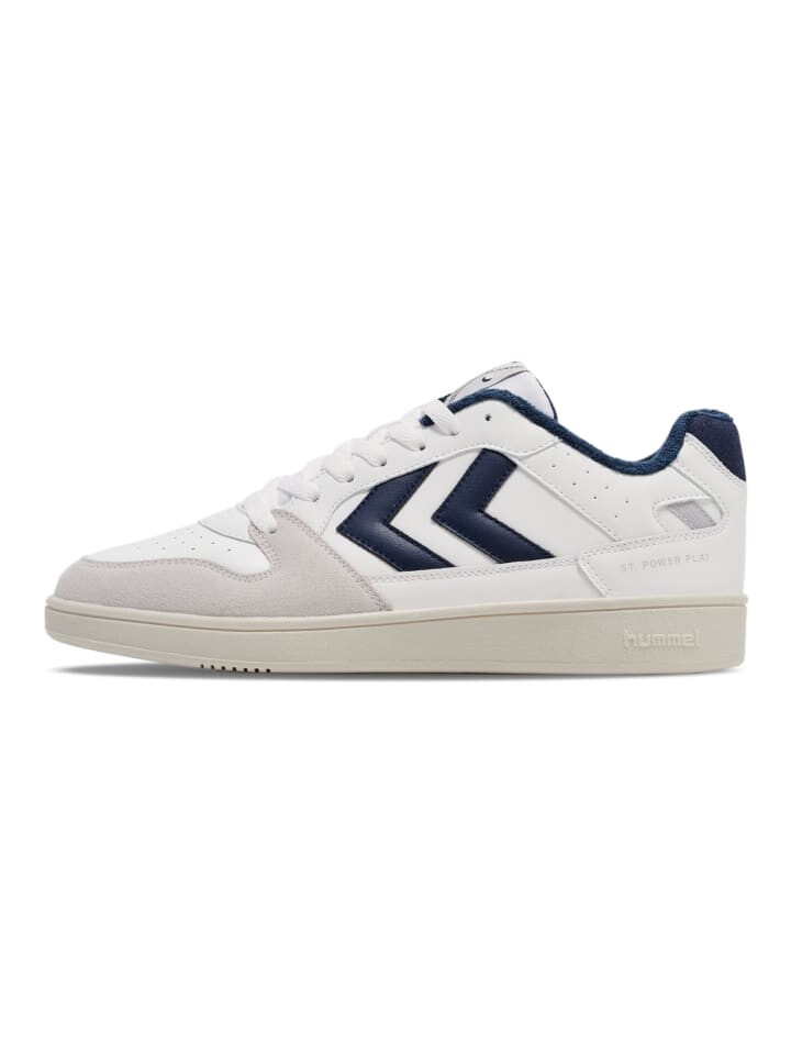 

Низкие кроссовки Hummel Schnürsenkel St Power Erwachsene, цвет white/black iris