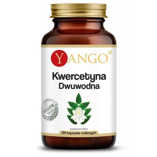 

Кверцетина дигидрат, 120 вегетарианских капсул, производитель Yango.