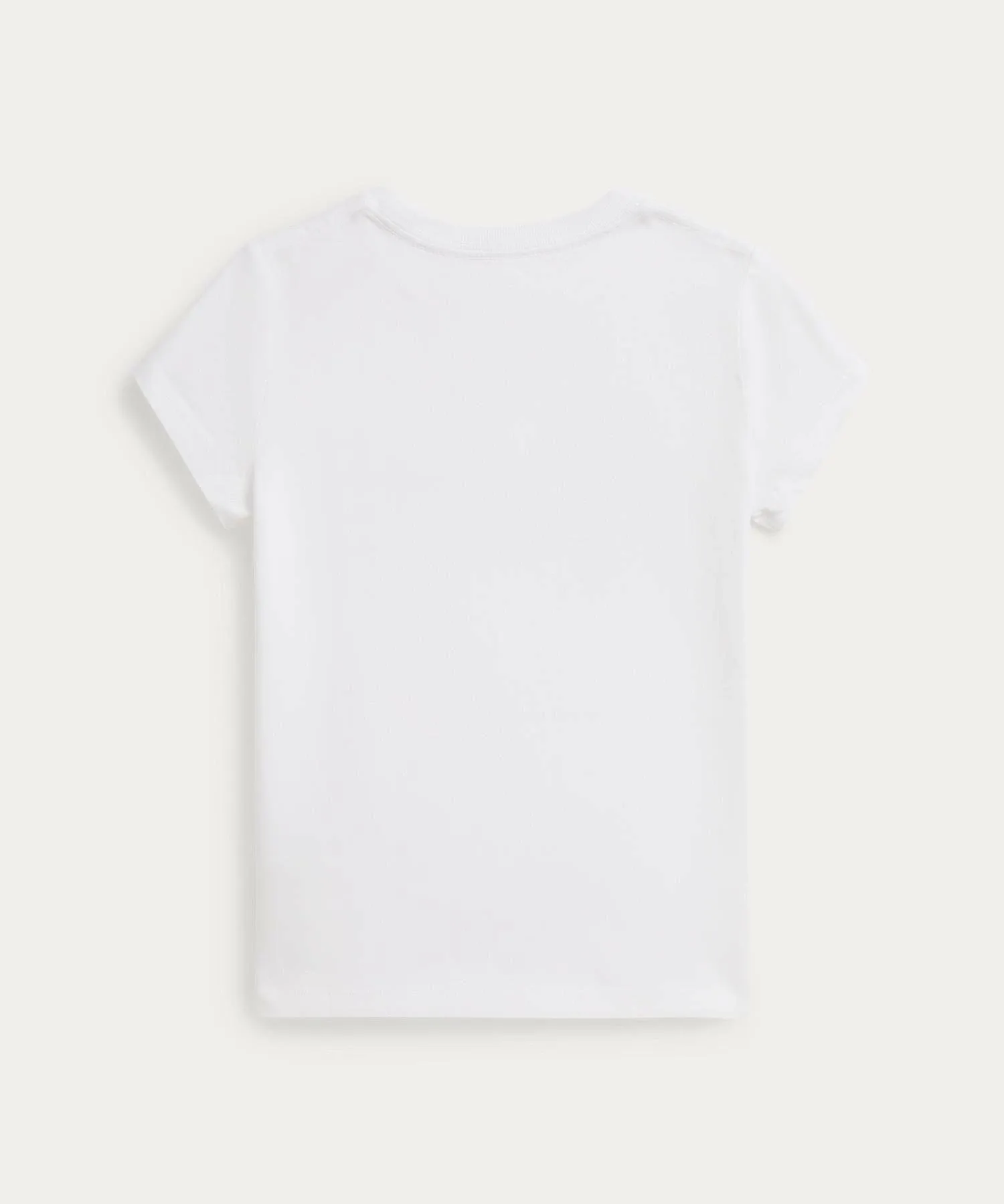 Хлопковая футболка Polo Bear (для девочек, 2-6 лет) Polo Ralph Lauren, 100 White — фото 2