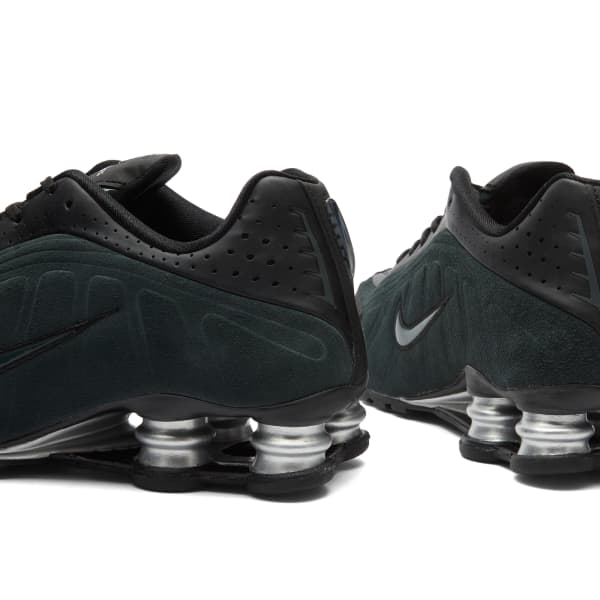 Shox r4 se 2 w кроссовки Nike, Black, Seaweed & Silver — фото 4