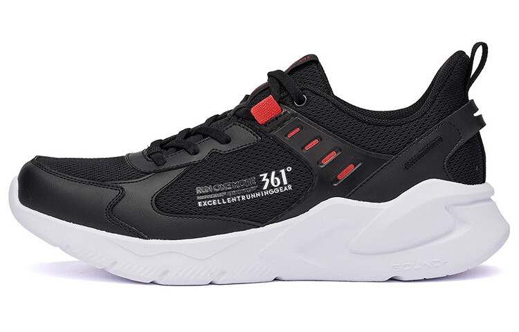 

Кроссовки мужские низкие Obsidian Black/Molten Red 361°, Черный, Кроссовки мужские низкие Obsidian Black/Molten Red 361°