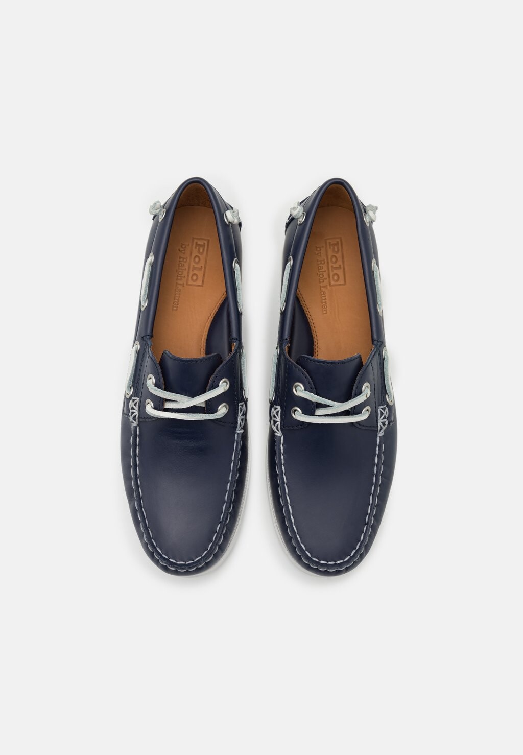 Топсайдеры MERTON Polo Ralph Lauren, цвет newport navy — фото 4