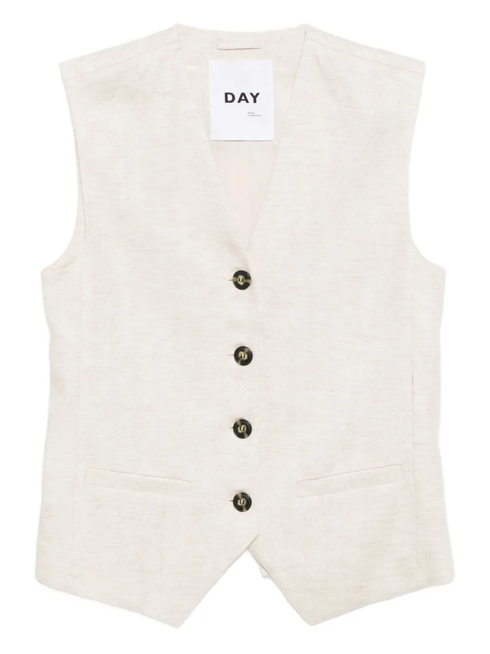 

Твидовый жилет Palmer Day Birger Et Mikkelsen, нейтральный