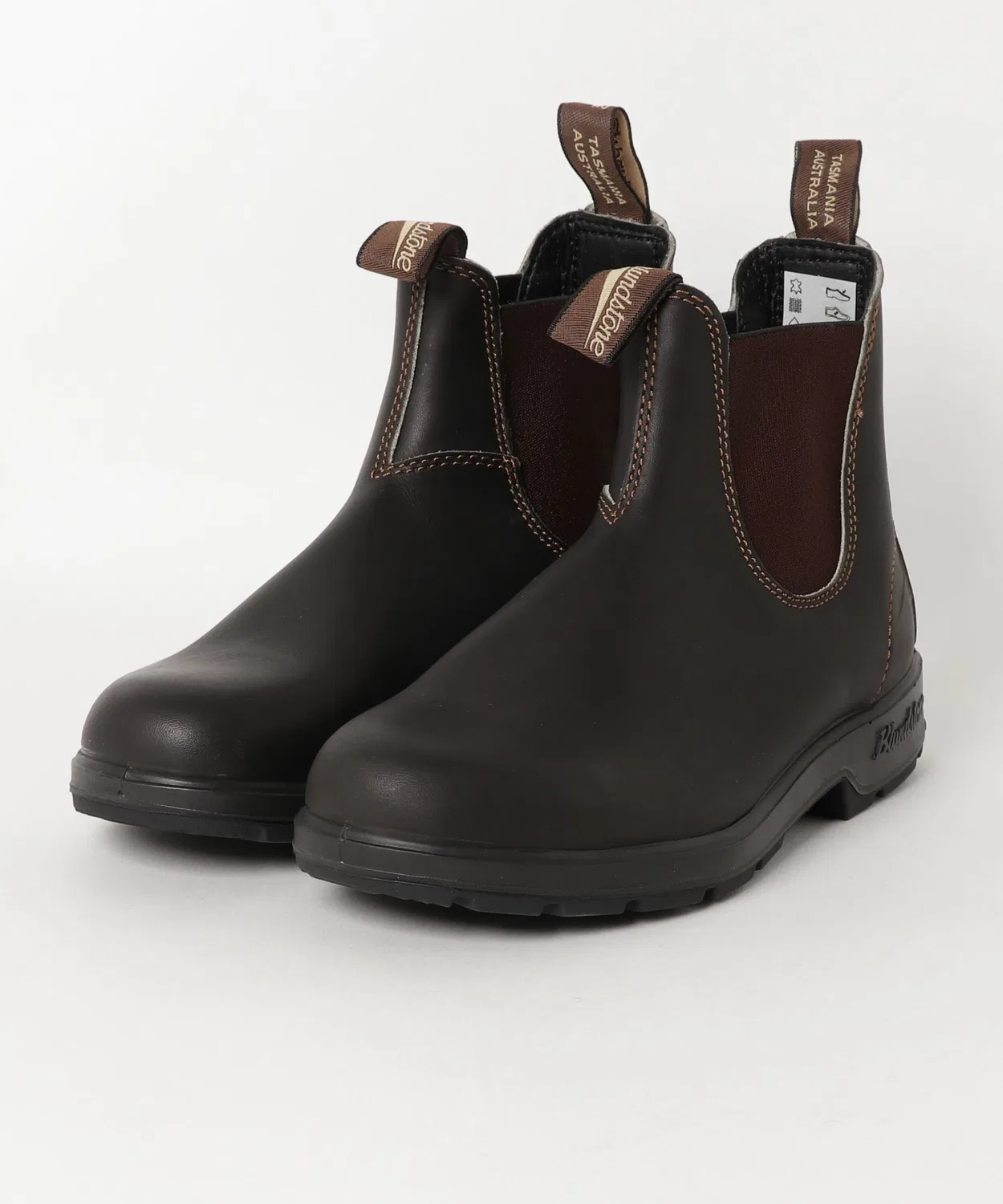 Ботинки Blundstone Side Goa Smooth Leather коричневые