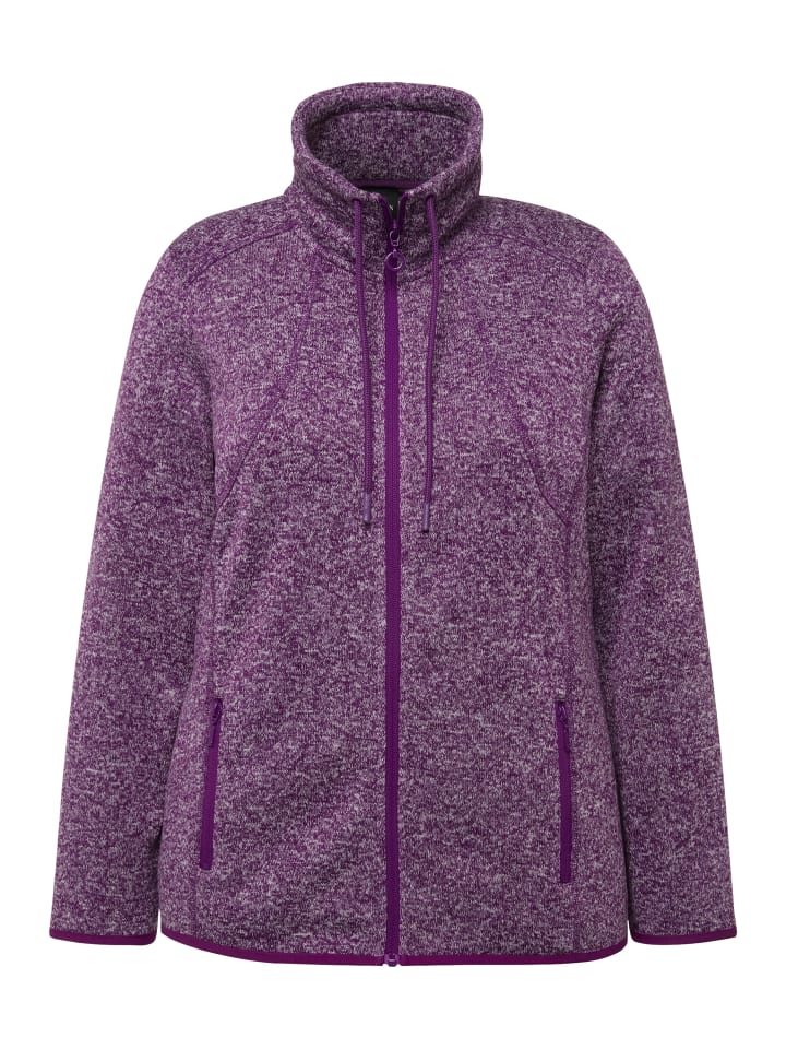 

Спортивная куртка Ulla Popken Sweatjacke, цвет dunkles violett