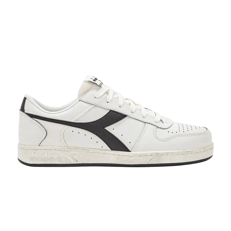 

Кроссовки Diadora Magic Basket Low Icona White Black, белый