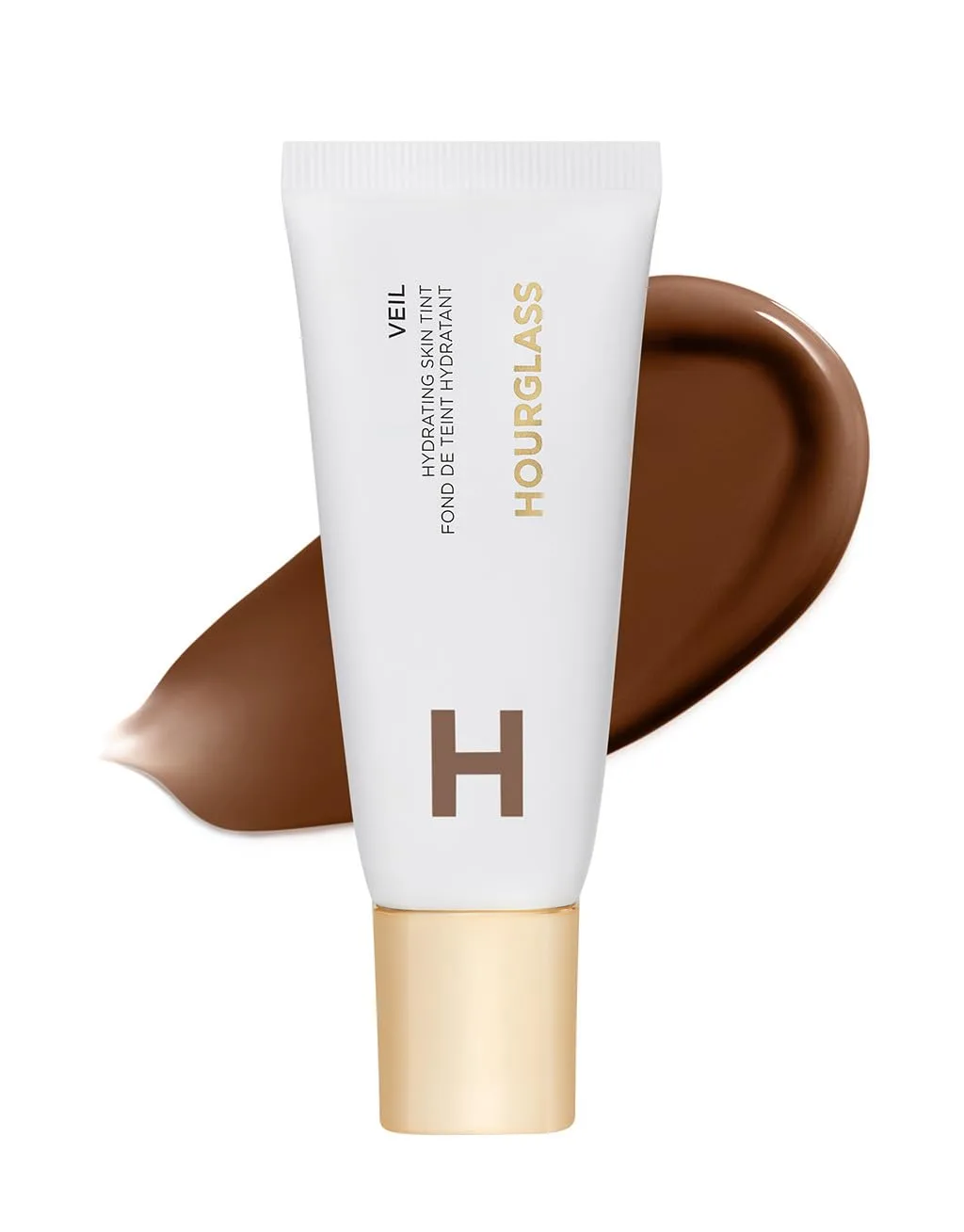 Hourglass Veil Hydrating Skin Tint, увлажняющий тонирующий крем с сияющим финишем, легкое наращиваемое покрытие, веганский, cruelty-free, 16