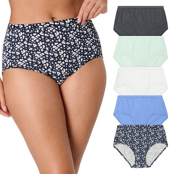 

Женские трусы Comfortsoft 5 шт 40W5CS Hanes, Navy Daisy Pack