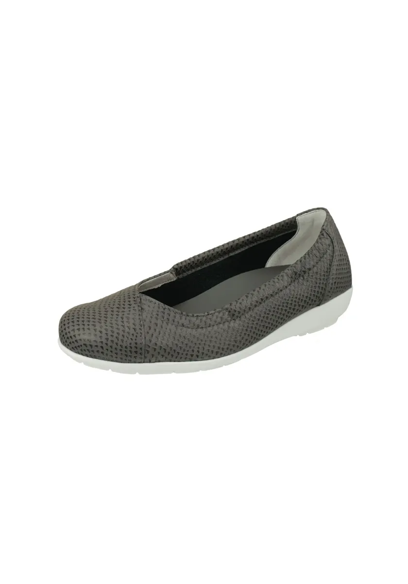 Балетки Natural Feet "Collien", с ударопрочной подошвой, серый