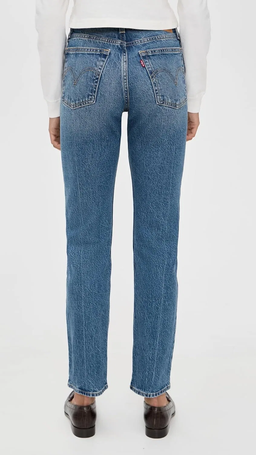 Джинсы Levi's Wedgie Slim, City Slim — фото 3