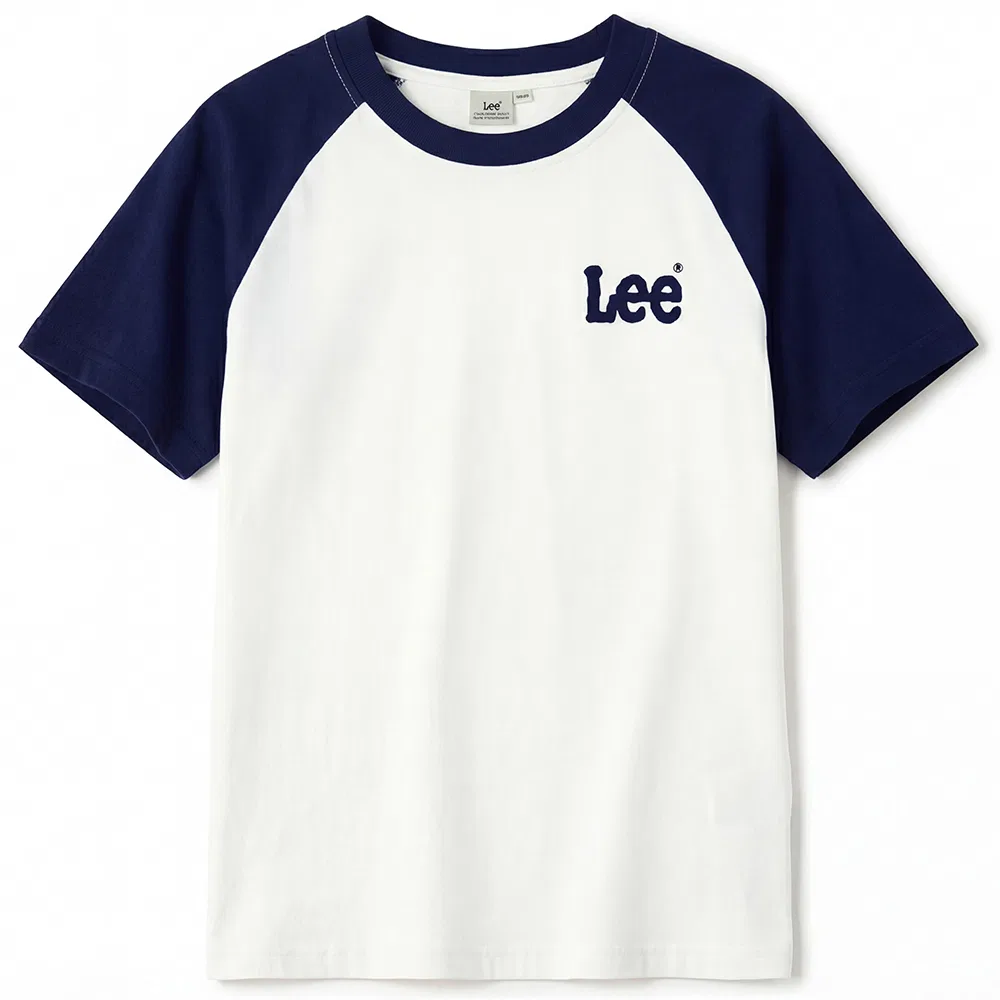 Футболка с круглым вырезом Moderate LEE KIDS, White Multicolor