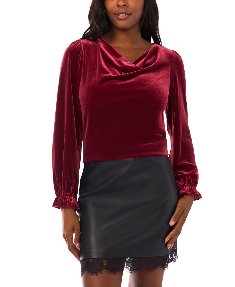 

Женская блузка с длинным рукавом Vince Camuto, Red