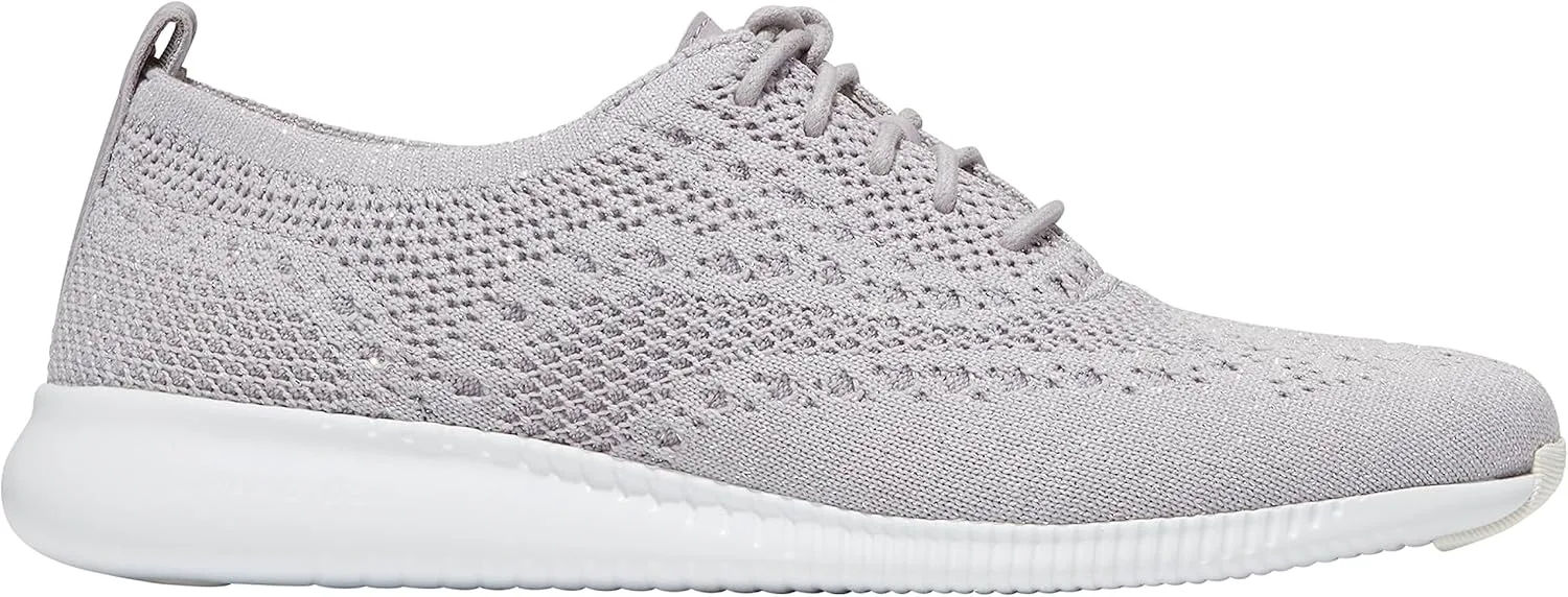 Мужские оксфорды Cole Haan Zerogrand Stitchlite, белый/серый — фото 4