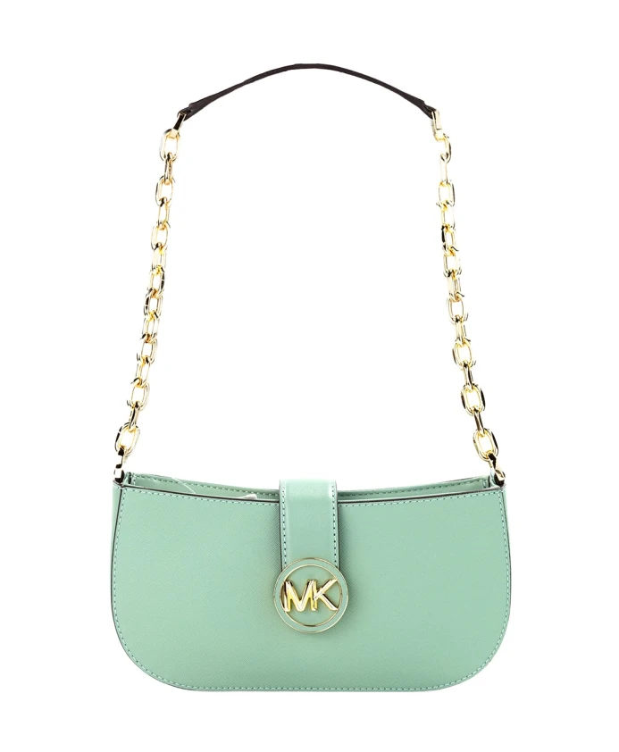 

Кожаная сумка через плечо Michael Kors, зеленый