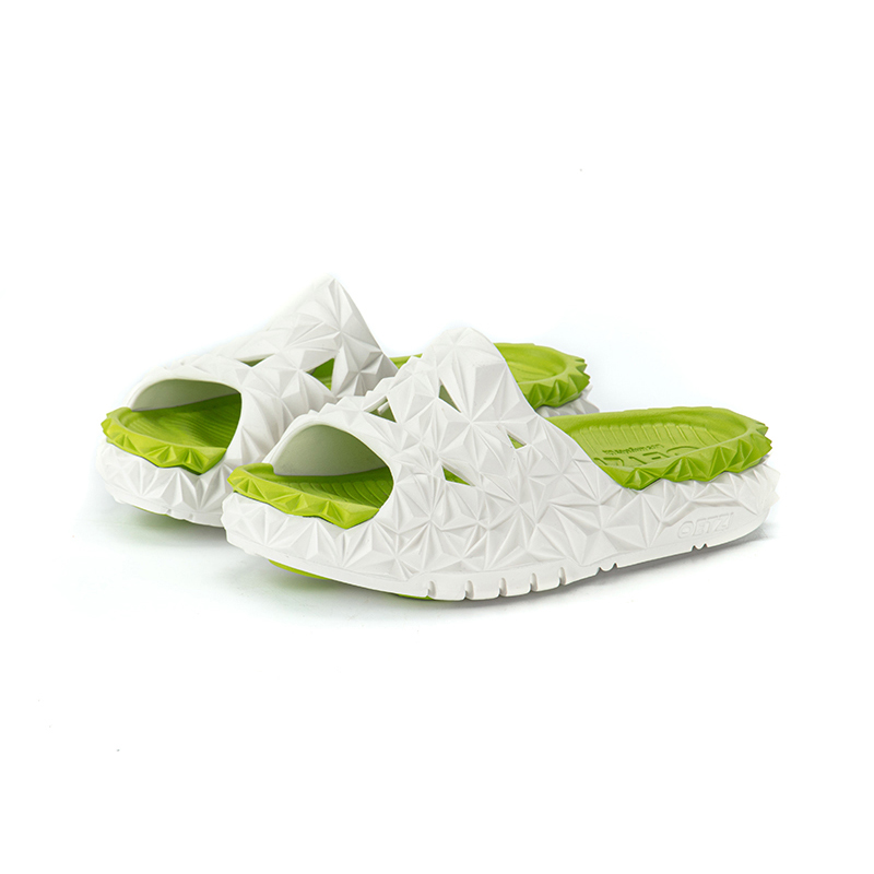 OETZI EVA слайдеры устойчивые к запаху унисекс бело-зеленые, цвет White & Green — фото 3