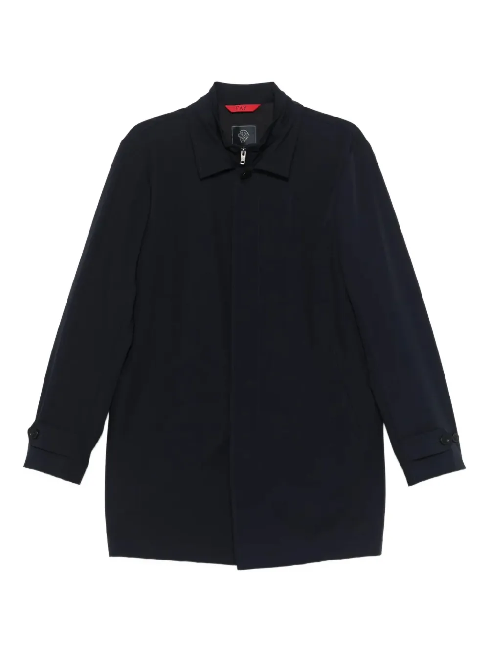 

Пальто на молнии Low Brand, черный