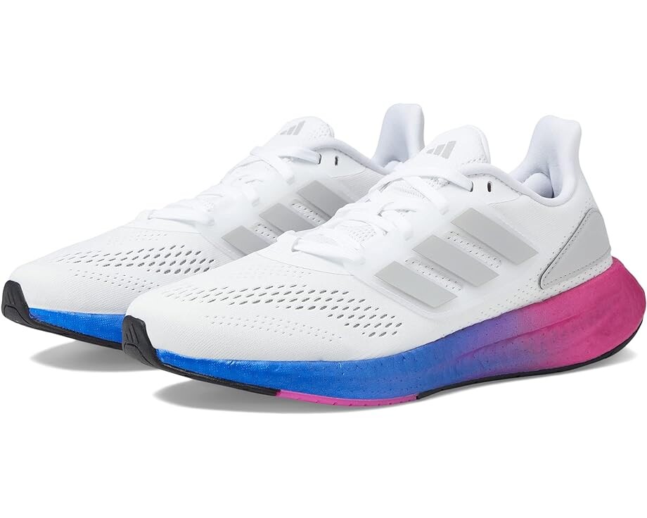 

Кроссовки adidas Running Pureboost 22, цвет White/Grey/Lucid Fuchsia