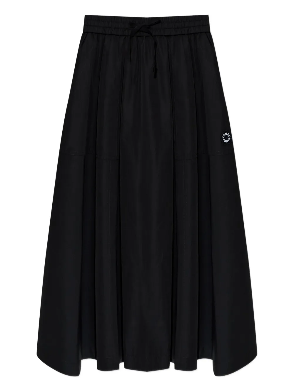 

Миди-юбка с логотипом Kenzo, черный