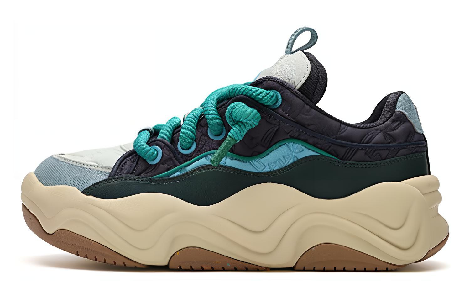 

FILA Кроссовки Brook Lv «Зеленые, белые, синие»