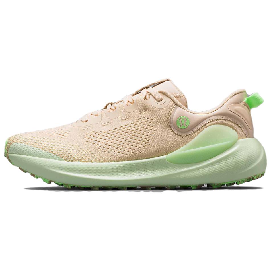 

Кроссовки для трейлраннинга Beyondfeel мужские низкие Lululemon, бежевый/белый/зеленый