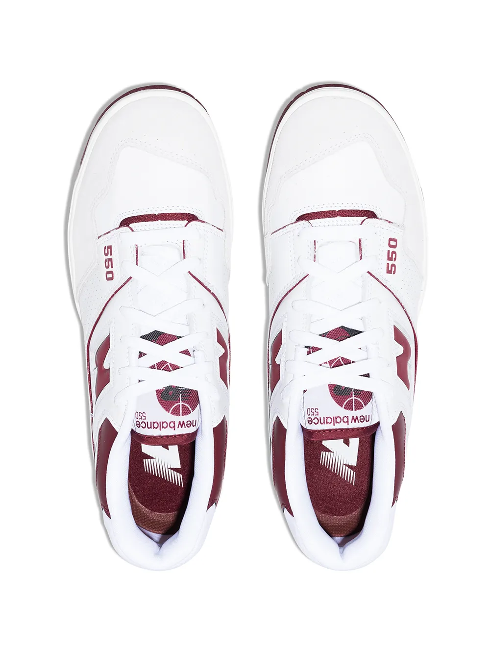 Кроссовки 550 NEW BALANCE, белый — фото 4