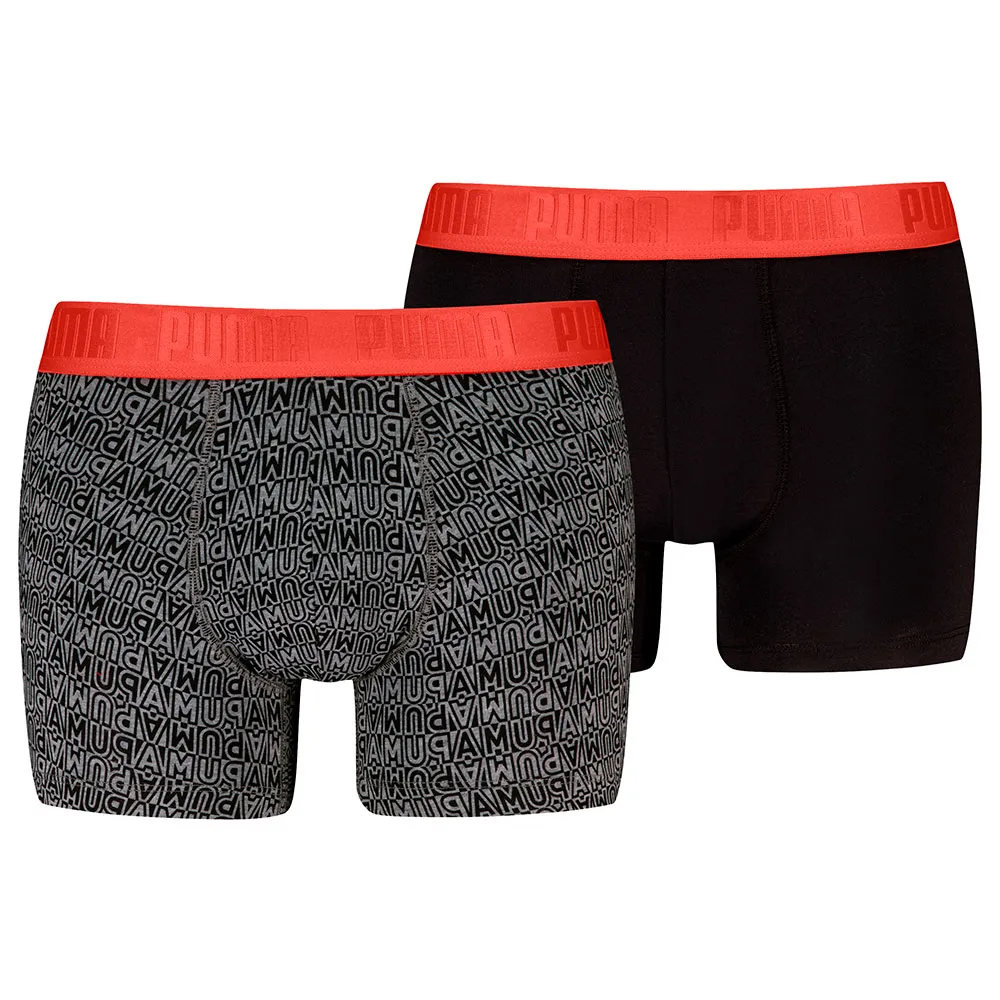 

Боксеры 2 шт Puma Printeds boxers 2 units, серый
