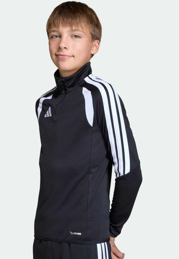 Футболка с длинными рукавами для тренировок лиги tiro26 Adidas Performance, Black/White — фото 4