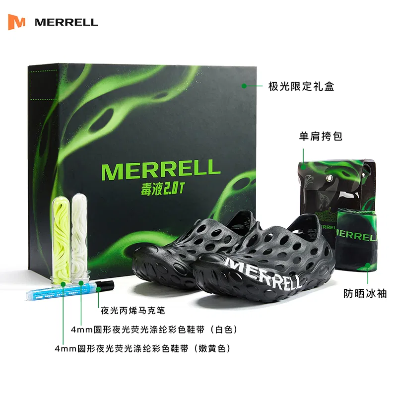 Сабо MERRELL HYDRO MOC 2.0T Black White — фото 3