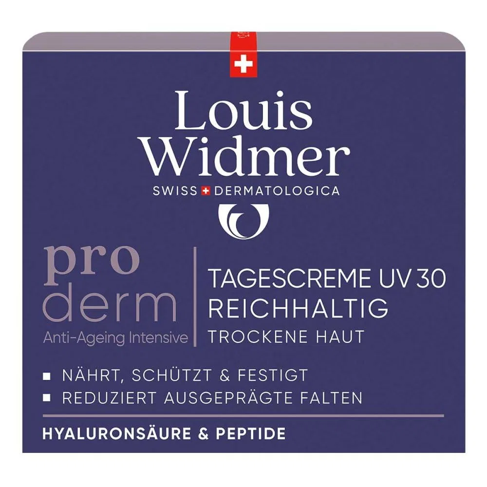 Крем для лица SPF LOUIS WIDMER Дневной Proderm UV 30 Rich