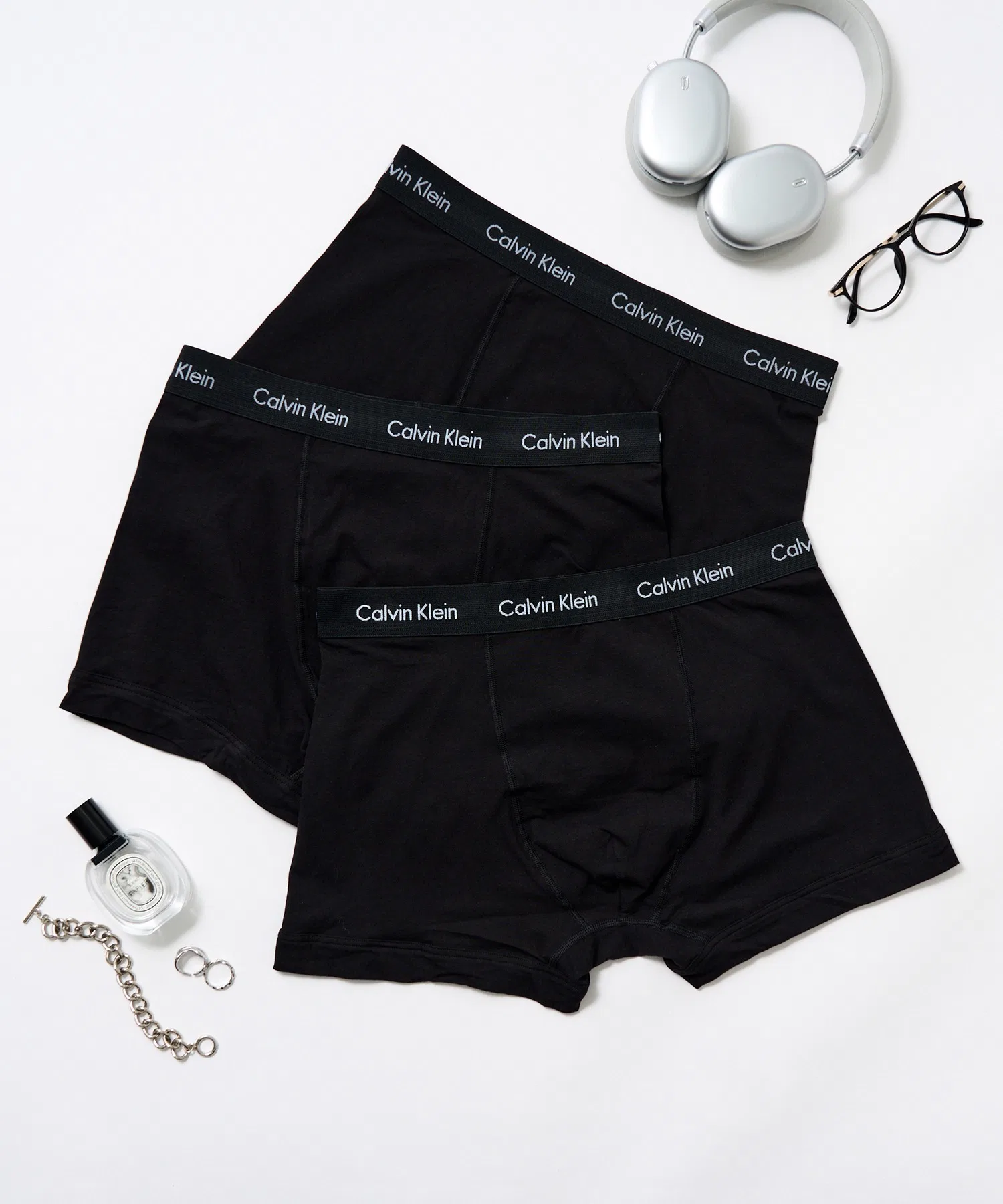【Calvin Klein】Набор из 3 боксерских трусов U2662