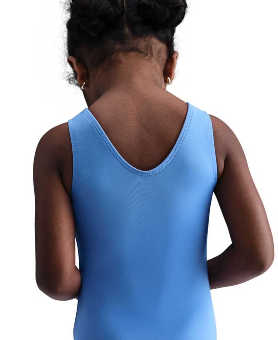 Классический спортивный купальник для девочек 7-16 лет Nike Gymnastics, Blue — фото 4